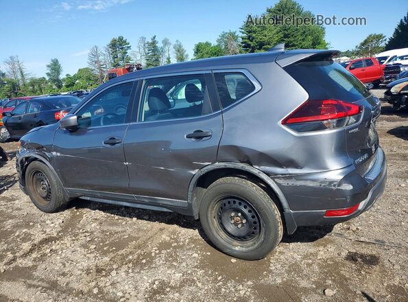 KNMAT2MV8JP556904 2018 NISSAN ROGUE Gray უკანა მარცხენა
