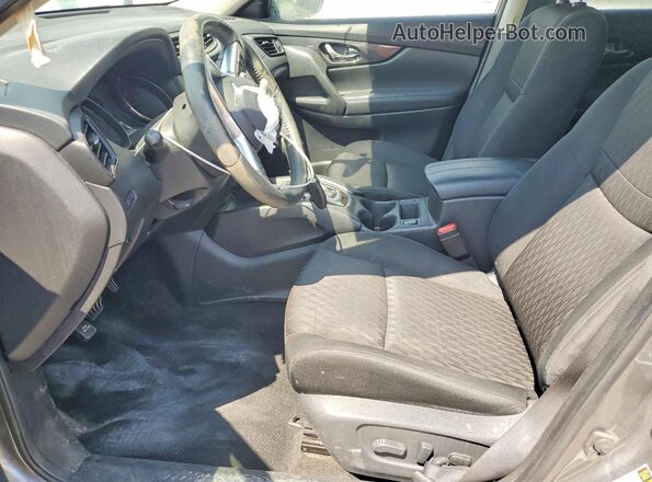 KNMAT2MV8JP567014 2018 NISSAN ROGUE Серый Вид салона спереди