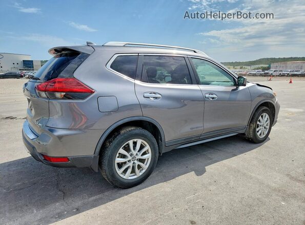 KNMAT2MV8JP567014 2018 NISSAN ROGUE Серый Задняя правая четверть