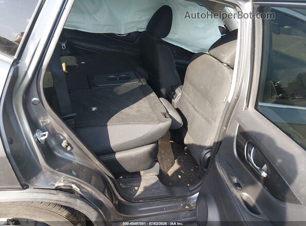 KNMAT2MV8JP589403 2018 NISSAN ROGUE Gray Вид наклейки з VIN-кодом
