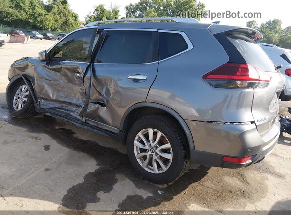 KNMAT2MV8JP589403 2018 NISSAN ROGUE Gray Задня ліва чверть