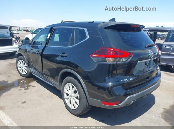 KNMAT2MV8KP518736 2019 NISSAN ROGUE Black Trasero izquierdo