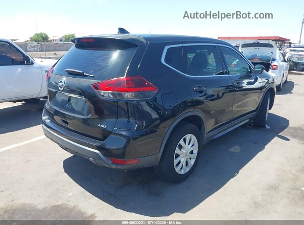 KNMAT2MV8KP518736 2019 NISSAN ROGUE Black Trasero derecho