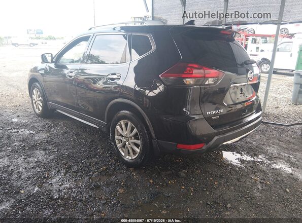 KNMAT2MV8KP554667 2019 NISSAN ROGUE Черный Задняя левая четверть