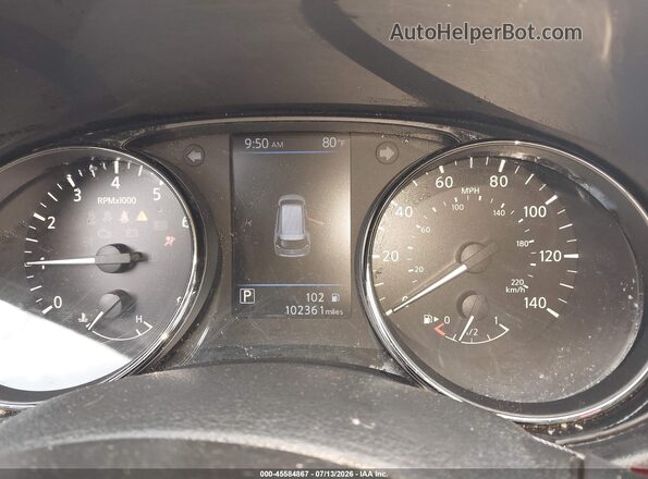KNMAT2MV8KP554667 2019 NISSAN ROGUE Черный Вид задних сидений