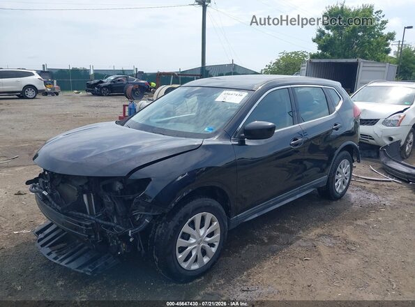 KNMAT2MV8LP516423 2020 NISSAN ROGUE Black Առջևի ձախ երեք քառորդ տեսարան