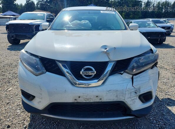 KNMAT2MV9GP594098 2016 NISSAN ROGUE White Front view