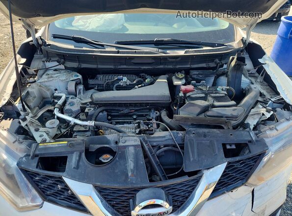 KNMAT2MV9GP594098 2016 NISSAN ROGUE White Engine compartment view