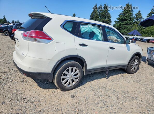 KNMAT2MV9GP594098 2016 NISSAN ROGUE White Rear right