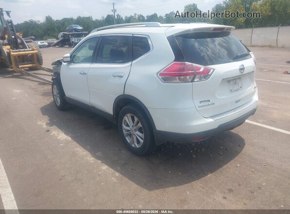 KNMAT2MV9GP610414 2016 NISSAN ROGUE White Задня ліва чверть