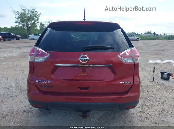KNMAT2MV9GP621817 2016 NISSAN ROGUE Red 