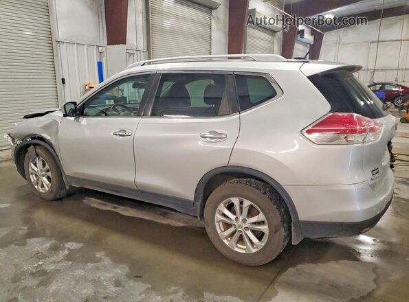 KNMAT2MV9GP675392 2016 NISSAN ROGUE Silver Trasero izquierdo