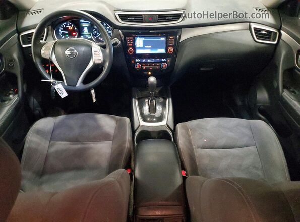 KNMAT2MV9GP675392 2016 NISSAN ROGUE Silver Vista del salpicadero