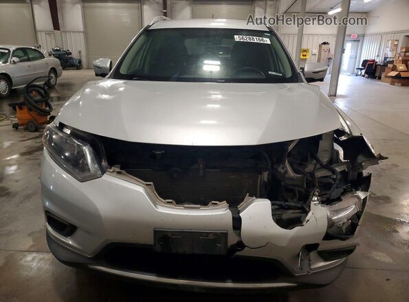 KNMAT2MV9GP675392 2016 NISSAN ROGUE Silver Vista frontal