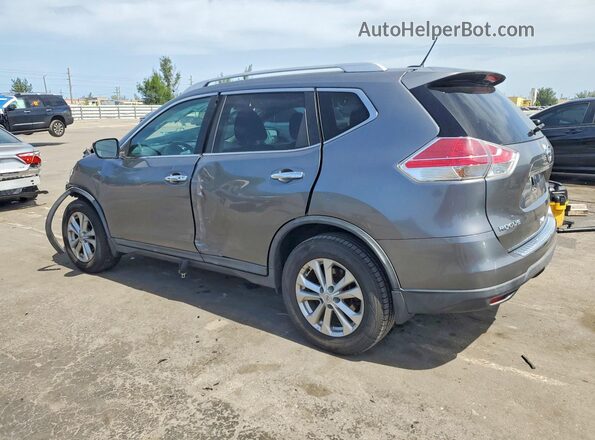 KNMAT2MV9GP678096 2016 NISSAN ROGUE Gray უკანა მარცხენა