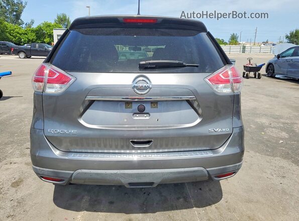 KNMAT2MV9GP678096 2016 NISSAN ROGUE Gray უკანა ხედი