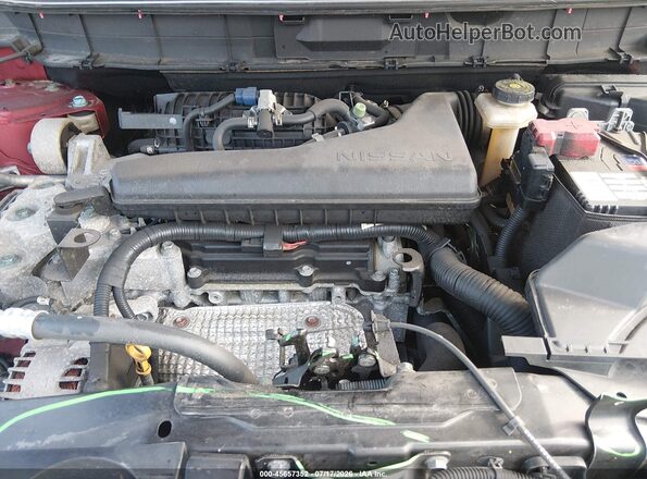 KNMAT2MV9GP685050 2016 NISSAN ROGUE Red Հետևի տեսք