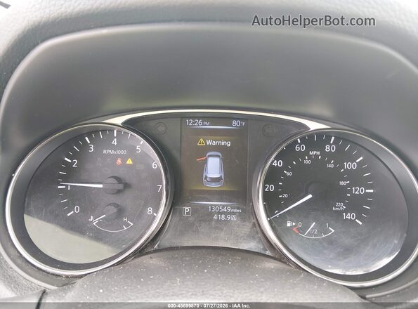 KNMAT2MV9GP687039 2016 NISSAN ROGUE Black Вид задніх сидінь