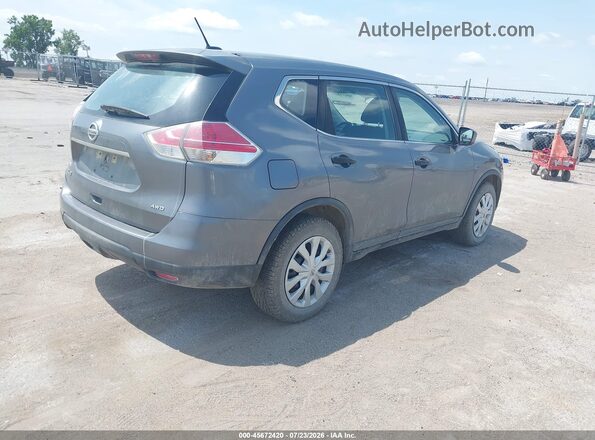 KNMAT2MV9GP688935 2016 NISSAN ROGUE Gray Tył prawy