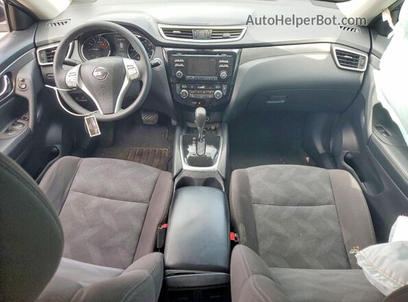 KNMAT2MV9GP702123 2016 NISSAN ROGUE Черный Вид панели приборов
