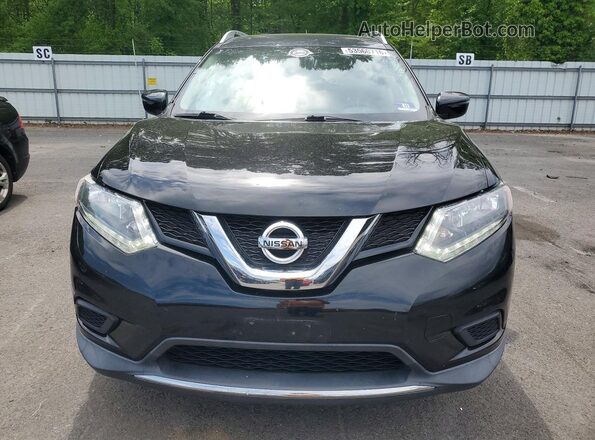 KNMAT2MV9GP702123 2016 NISSAN ROGUE Черный Вид спереди