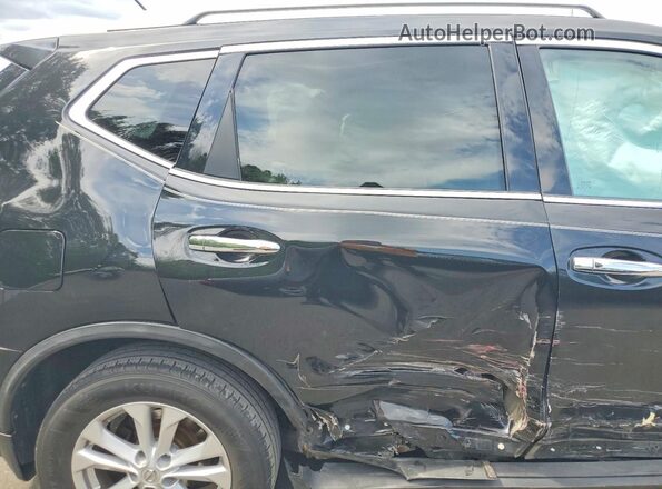 KNMAT2MV9GP702123 2016 NISSAN ROGUE Черный Вид задних сидений