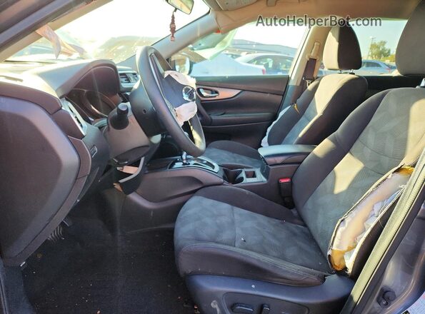 KNMAT2MV9GP702901 2016 NISSAN ROGUE Charcoal Front interior view