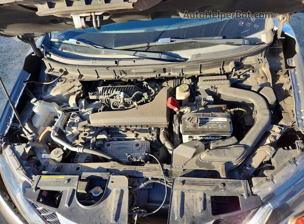 KNMAT2MV9GP702901 2016 NISSAN ROGUE Charcoal Engine compartment view