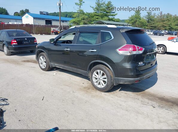 KNMAT2MV9GP720878 2016 NISSAN ROGUE Серый Задняя левая четверть