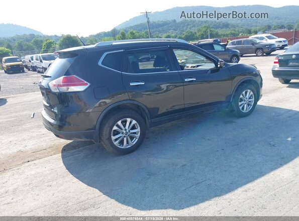 KNMAT2MV9GP720878 2016 NISSAN ROGUE Серый Задняя правая четверть
