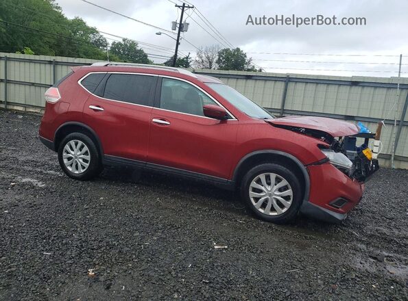 KNMAT2MV9GP729659 2016 NISSAN ROGUE Brown Front right