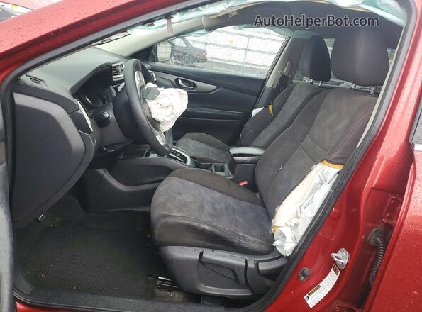 KNMAT2MV9GP729659 2016 NISSAN ROGUE Brown Front interior view