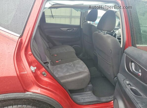 KNMAT2MV9GP729659 2016 NISSAN ROGUE Brown Rear interior view