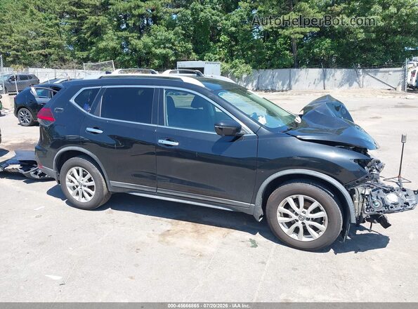 KNMAT2MV9HP512064 2017 NISSAN ROGUE Black Widok wnętrza z tyłu