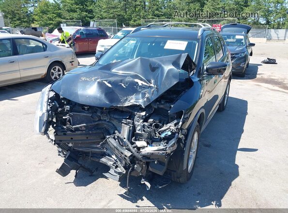 KNMAT2MV9HP512064 2017 NISSAN ROGUE Black Widok z przodu