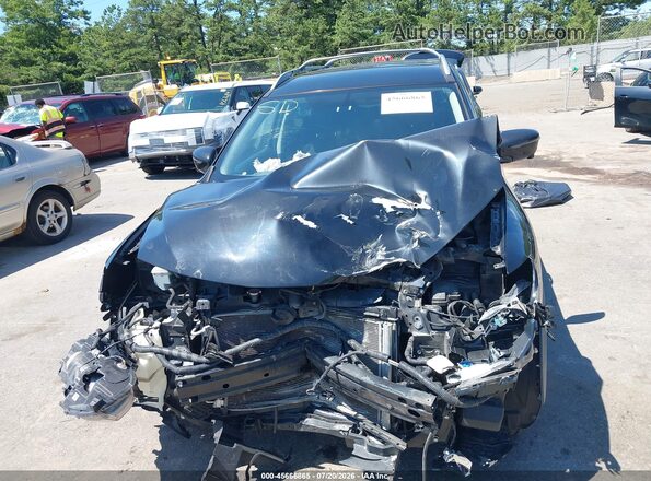 KNMAT2MV9HP512064 2017 NISSAN ROGUE Black Widok zestawu wskaźników