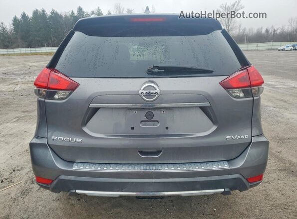 KNMAT2MV9HP512825 2017 NISSAN ROGUE Gray Rear view