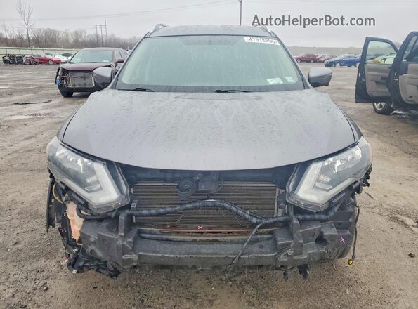KNMAT2MV9HP512825 2017 NISSAN ROGUE Gray Front view