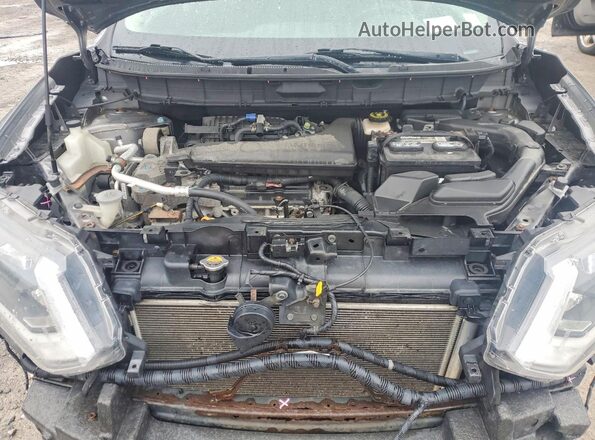 KNMAT2MV9HP512825 2017 NISSAN ROGUE Gray Engine compartment view