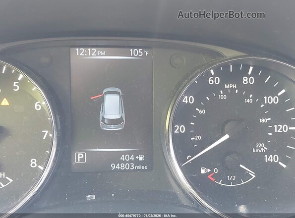 KNMAT2MV9HP552158 2017 NISSAN ROGUE White Հետևի նստատեղերի տեսք