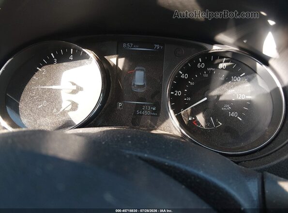 KNMAT2MV9HP572149 2017 NISSAN ROGUE Gray Հետևի նստատեղերի տեսք