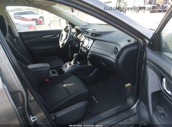 KNMAT2MV9HP572149 2017 NISSAN ROGUE Gray Սալոնի դիմացի տեսք