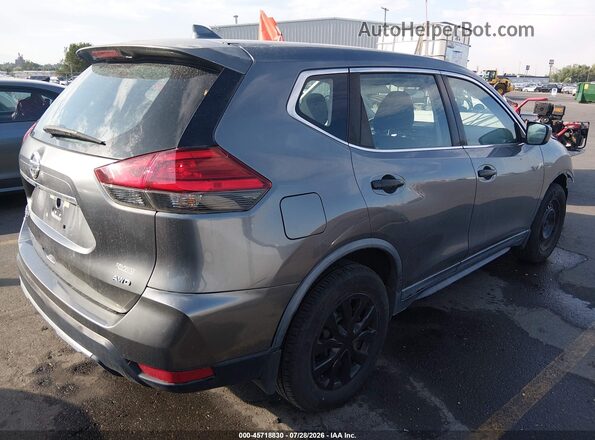 KNMAT2MV9HP572149 2017 NISSAN ROGUE Gray Հետևի աջ