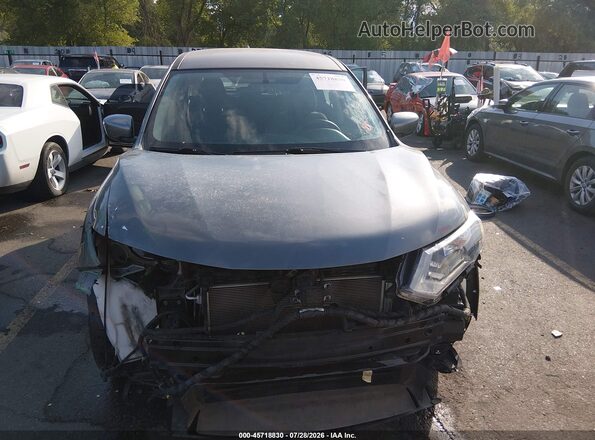 KNMAT2MV9HP572149 2017 NISSAN ROGUE Gray Սալոնի հետևի տեսք