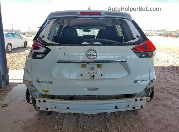 KNMAT2MV9HP578355 2017 NISSAN ROGUE White Вид ззаду