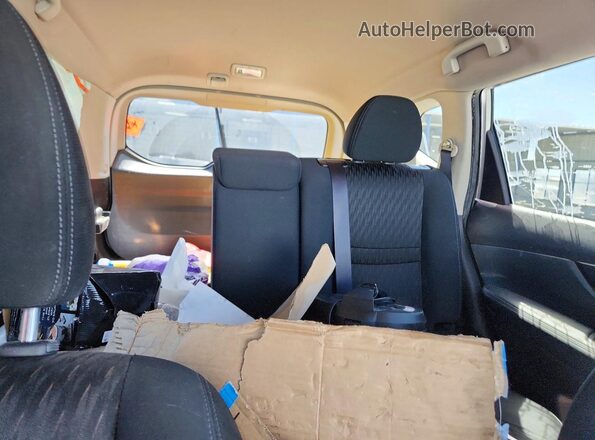 KNMAT2MV9HP598279 2017 NISSAN ROGUE Silver Vista de los asientos traseros