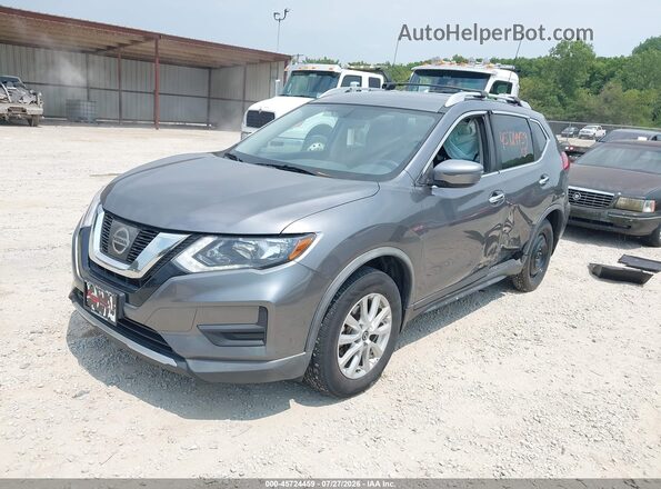 KNMAT2MV9HP608602 2017 NISSAN ROGUE Gray Передня ліва чверть