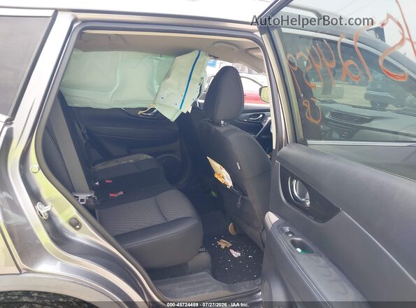 KNMAT2MV9HP608602 2017 NISSAN ROGUE Gray Вид наклейки з VIN-кодом