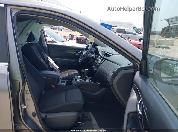 KNMAT2MV9HP608602 2017 NISSAN ROGUE Gray Вид салону спереду