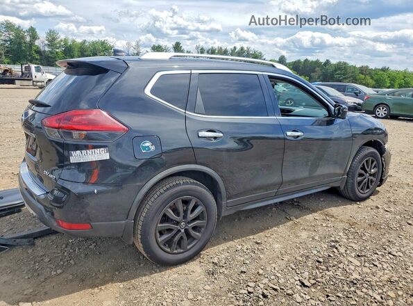 KNMAT2MV9JP502608 2018 NISSAN ROGUE Black უკანა მარჯვენა
